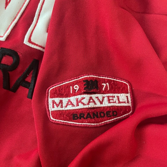 COPY - MAKAVELI BRANDED 2Pac Men's 4X Full Zip Track Jacket Sweatshirt - Picture 6 of 11